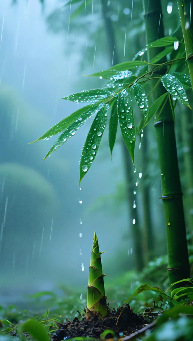 竹林雨