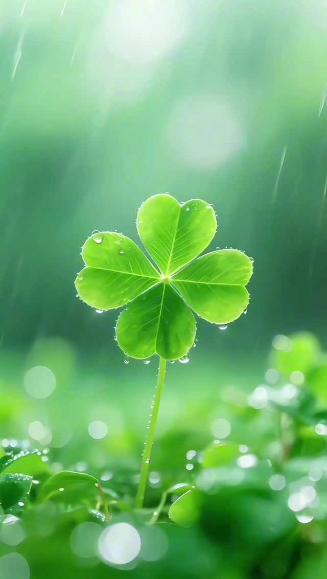 雨中幸运草