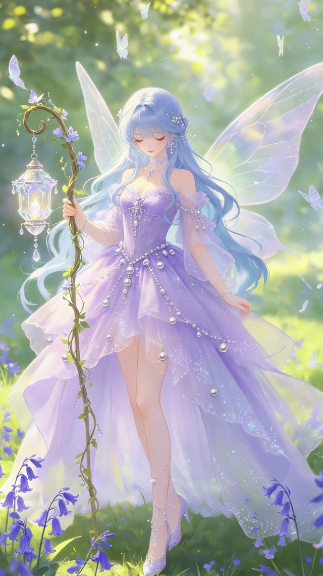 彩虹精灵美女壁纸