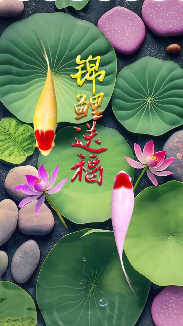 锦鲤送福