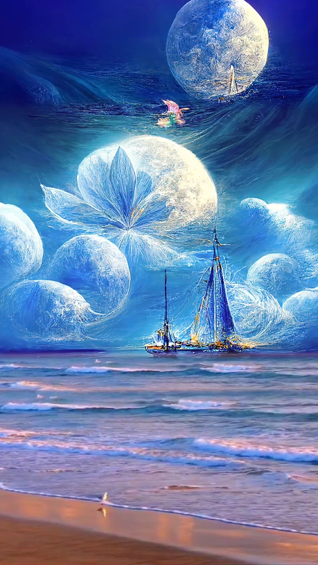 蓝色海洋