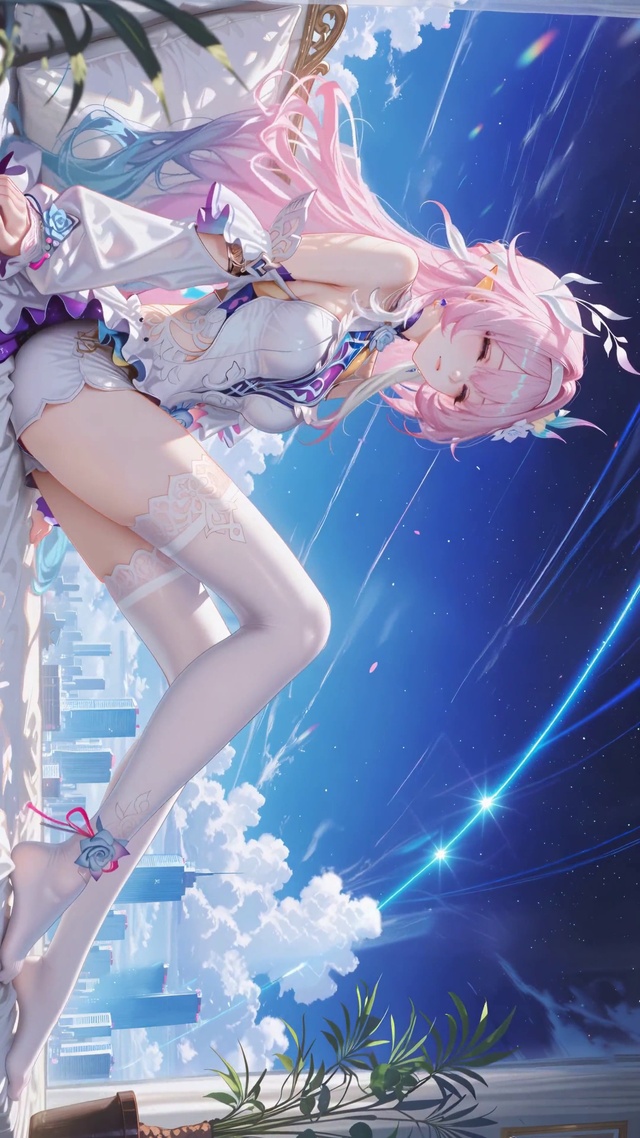 窗边长腿白丝萝莉昔涟