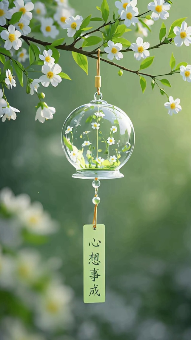 清新风铃
