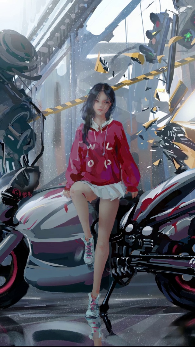 无重力 机车少女