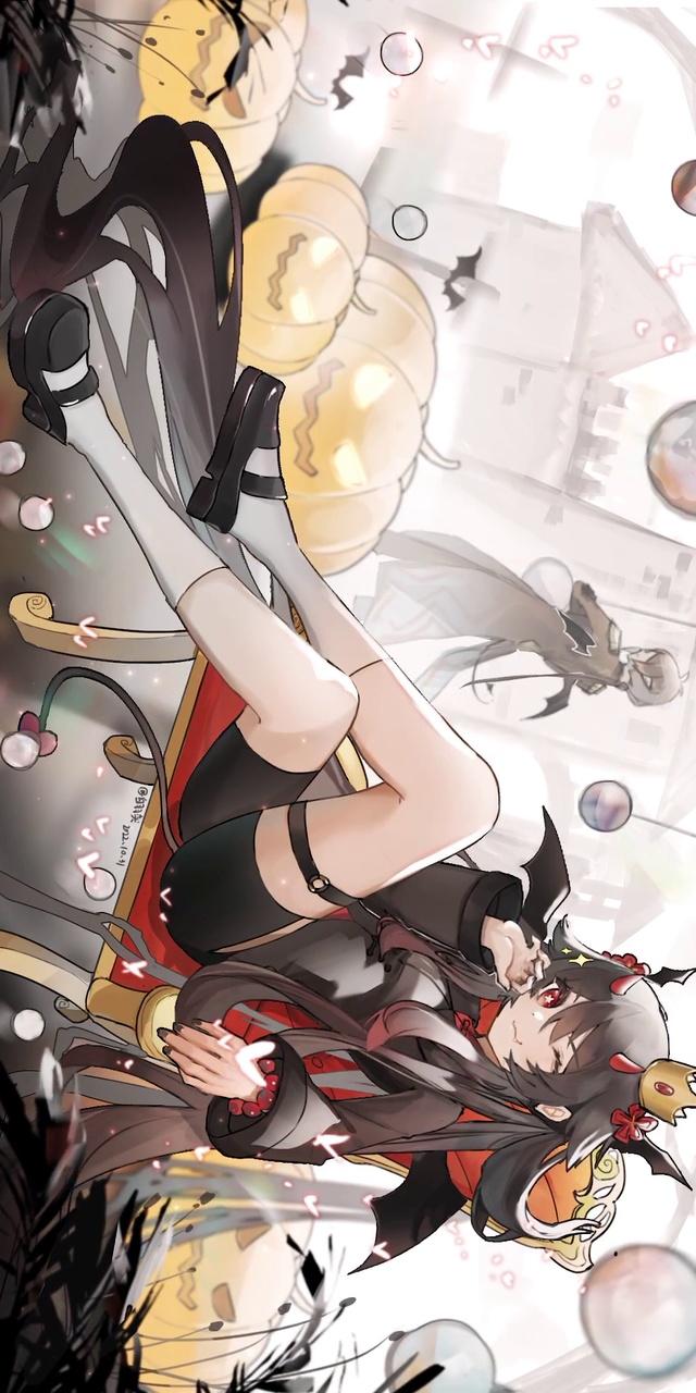 胡桃万圣-画师：白羽奕