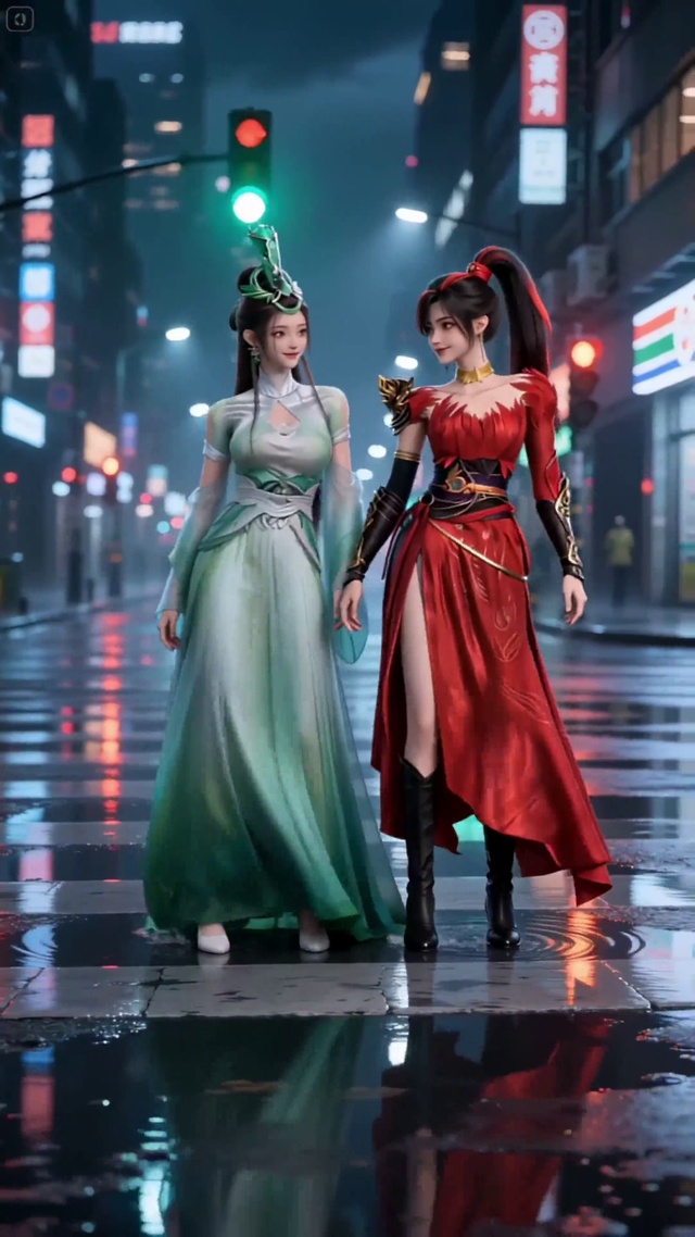 陆嫁嫁&赵襄儿