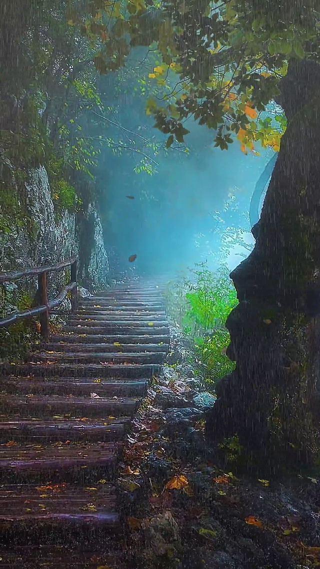 雨天小路