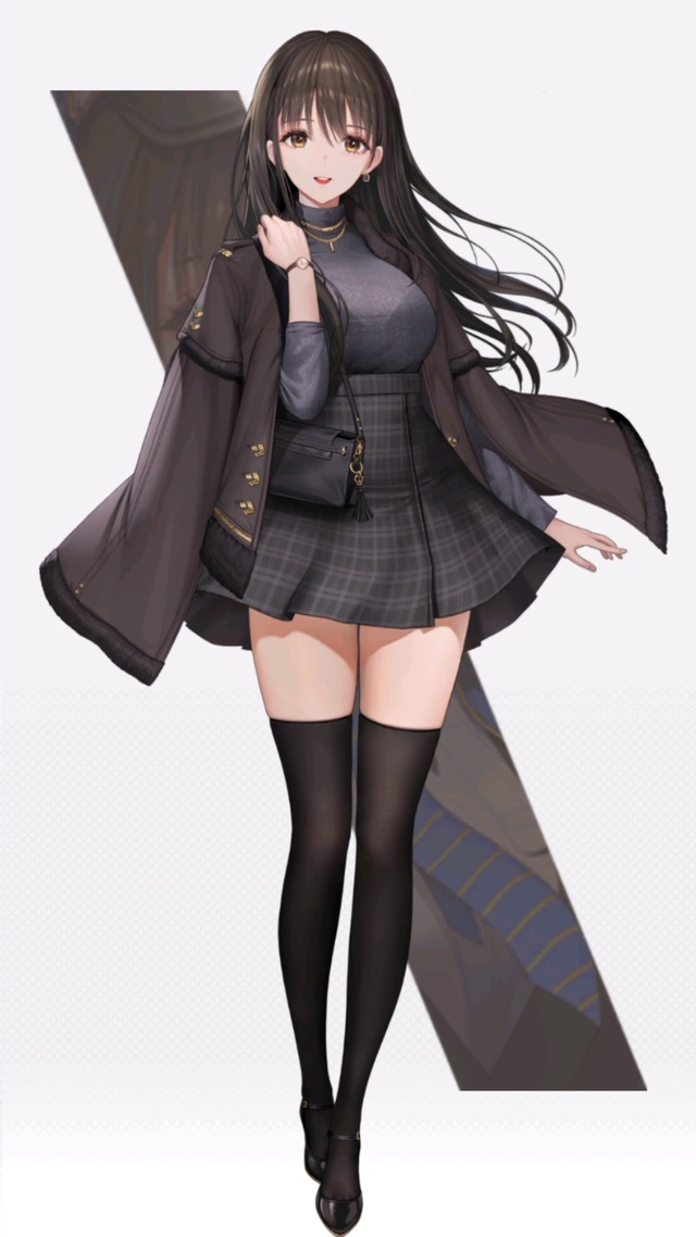 黑丝长腿少女