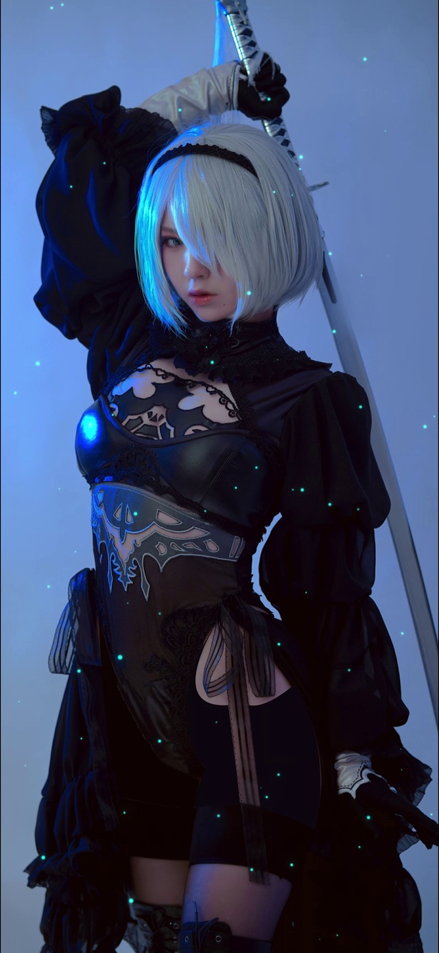 2B 小姐姐美女cosplay 【作品均有工程文件🈲️转载】