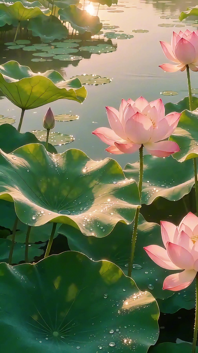 荷花4k
