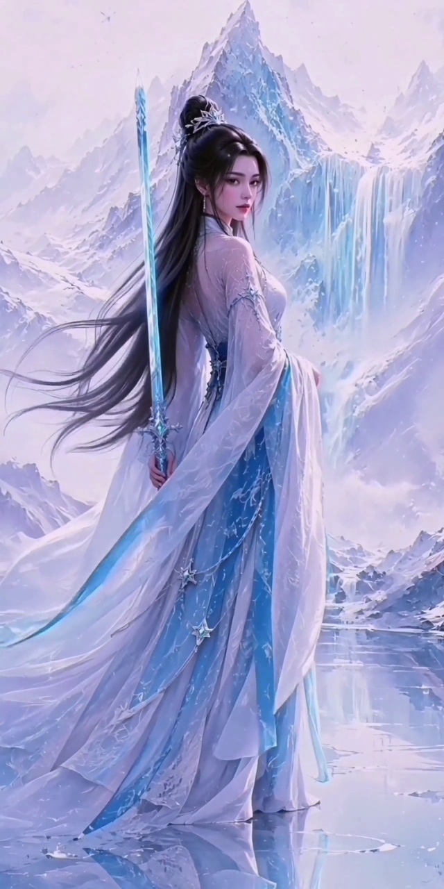 雪落冰霜