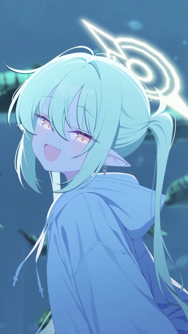 和小望在水族馆