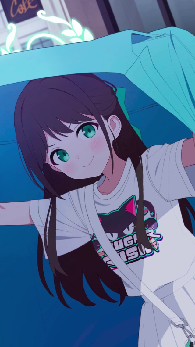 【蔚蓝档案】栗村爱莉（乐队）live2d竖屏高清化纯享版