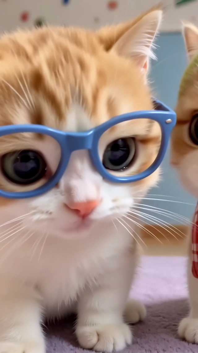 幼儿园的小猫咪