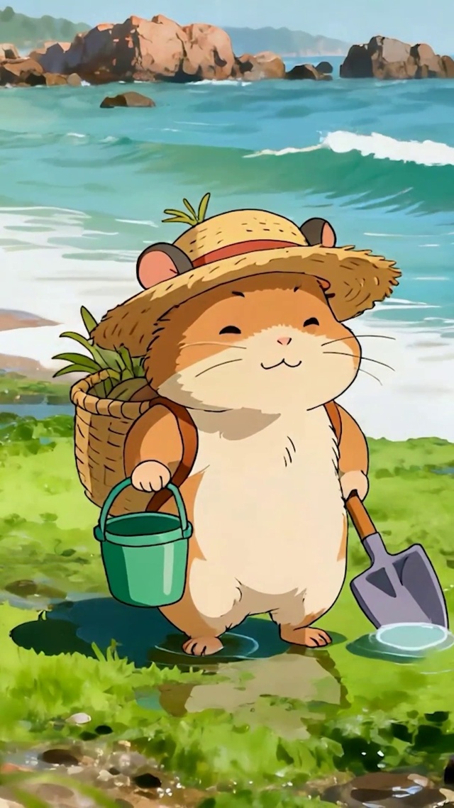 海边松鼠