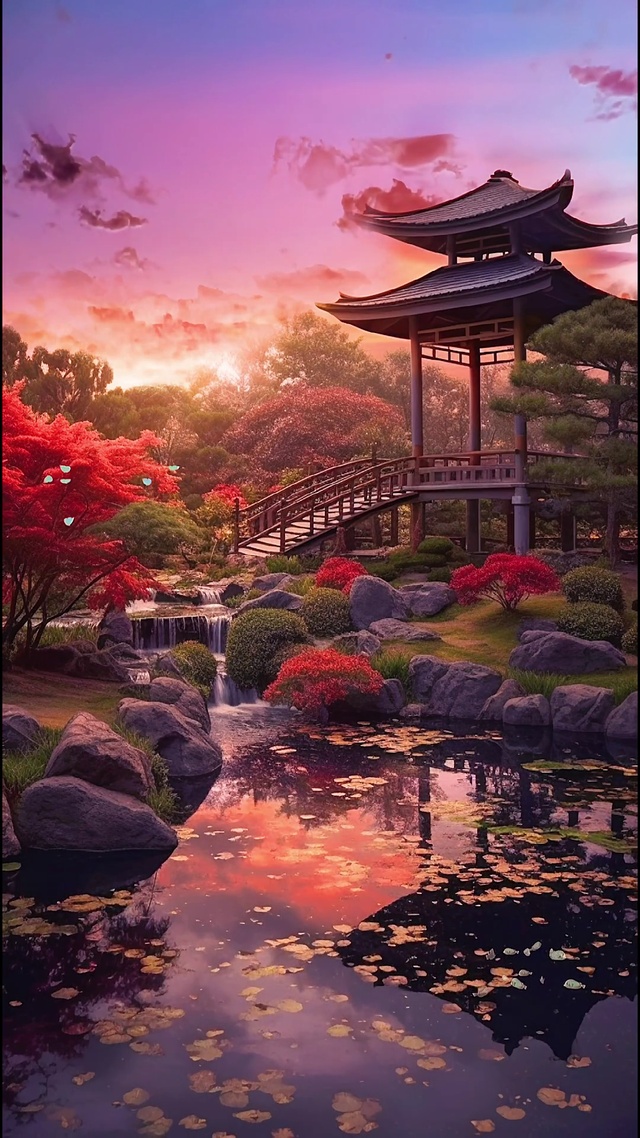 晚霞