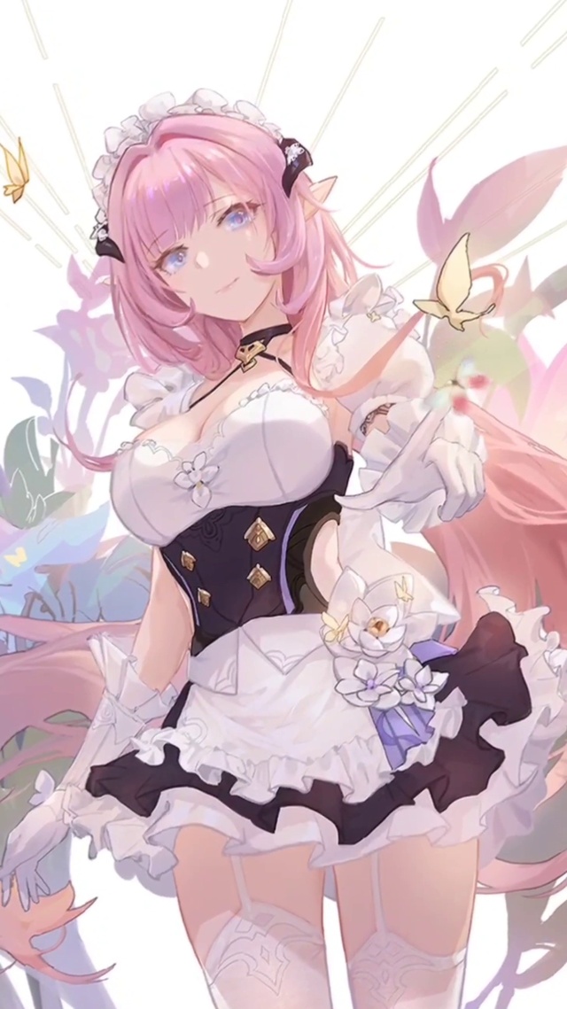 女仆装爱莉西娅