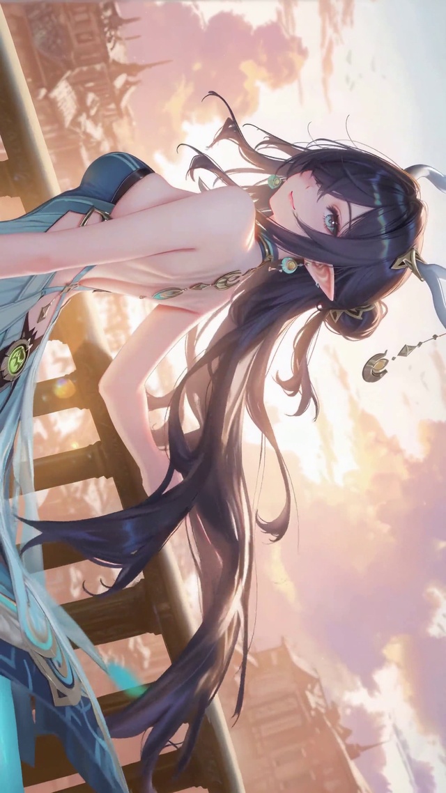 夕阳美背-菈乌玛