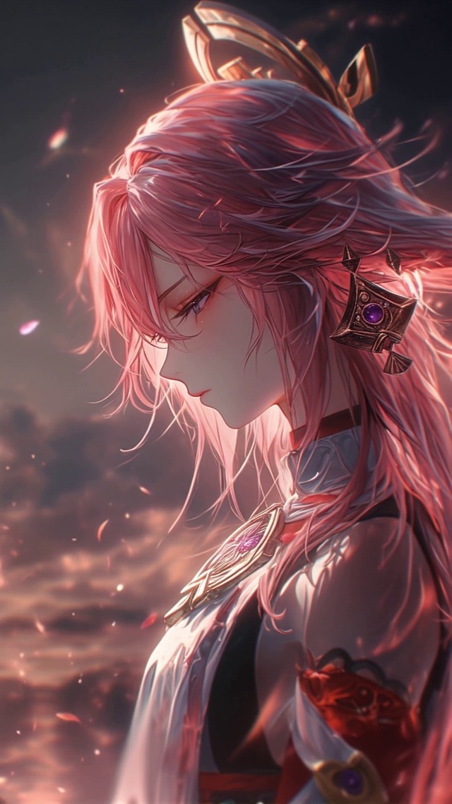 原神八重神子唯美