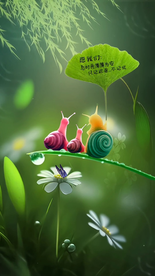 蜗牛一家