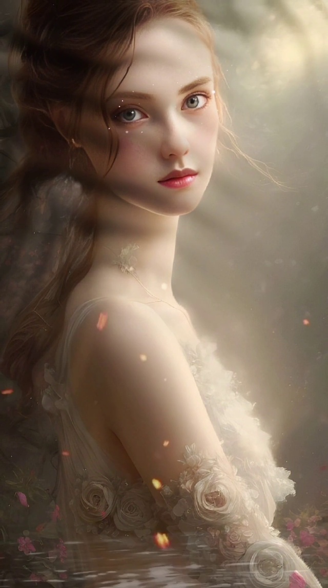 女神太美了