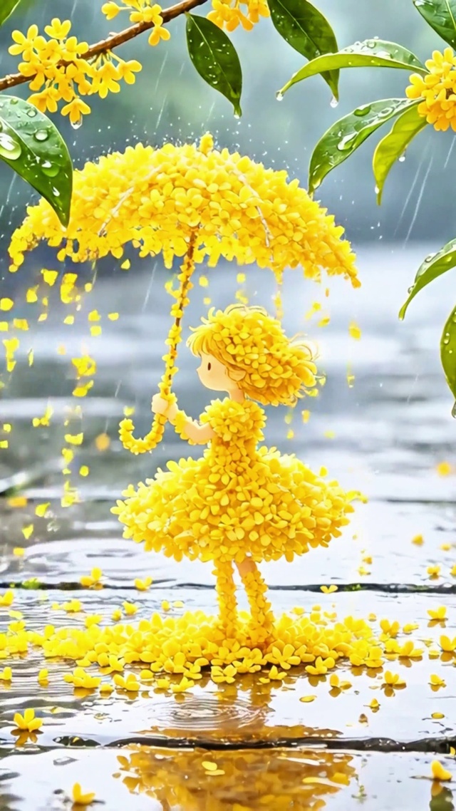 治愈桂花小雨