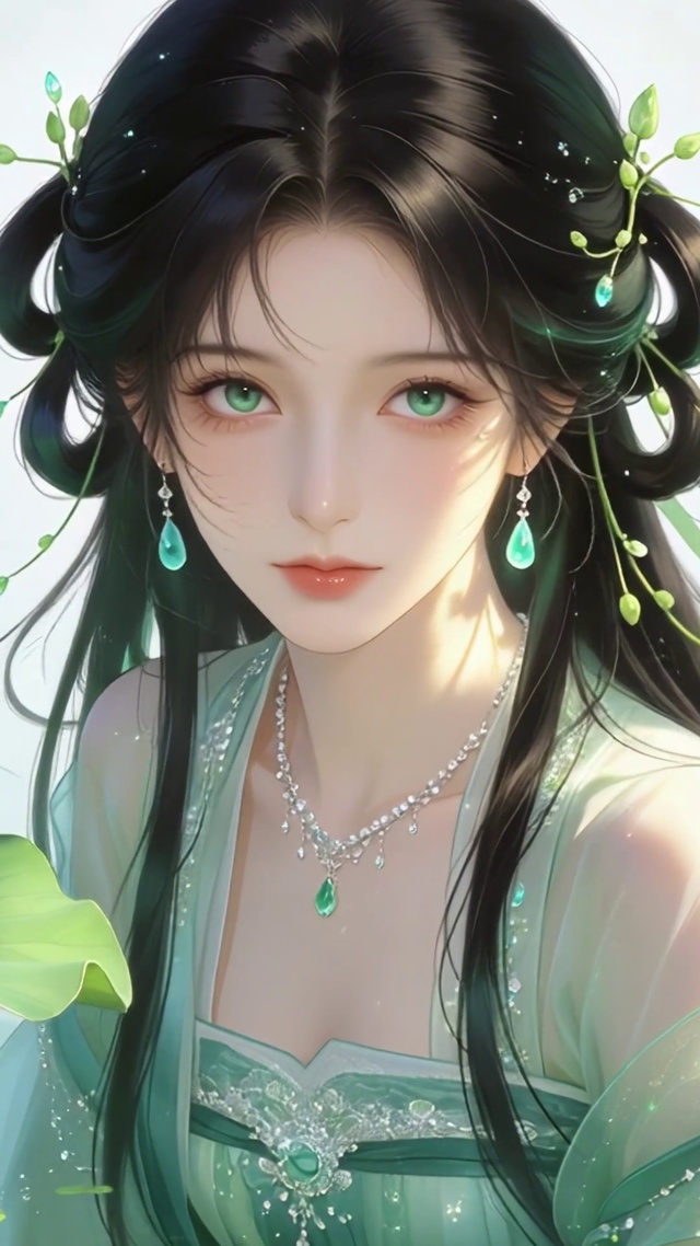 护眼治愈古风美女