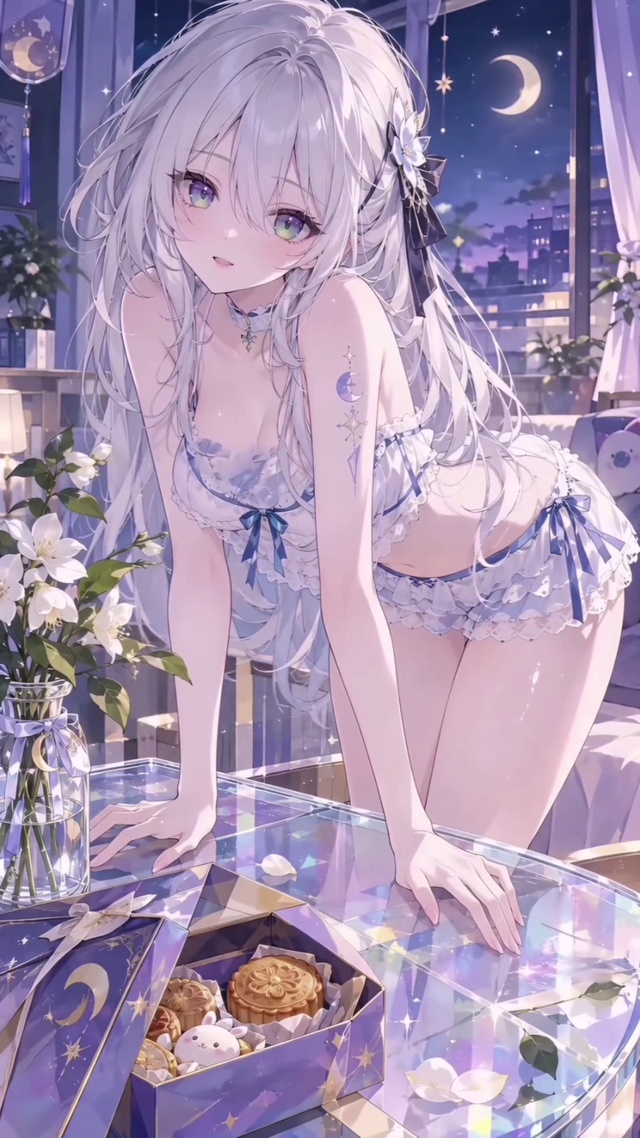 秋宵月
