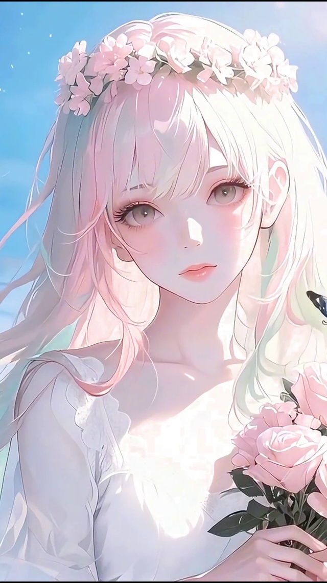 温柔捧花