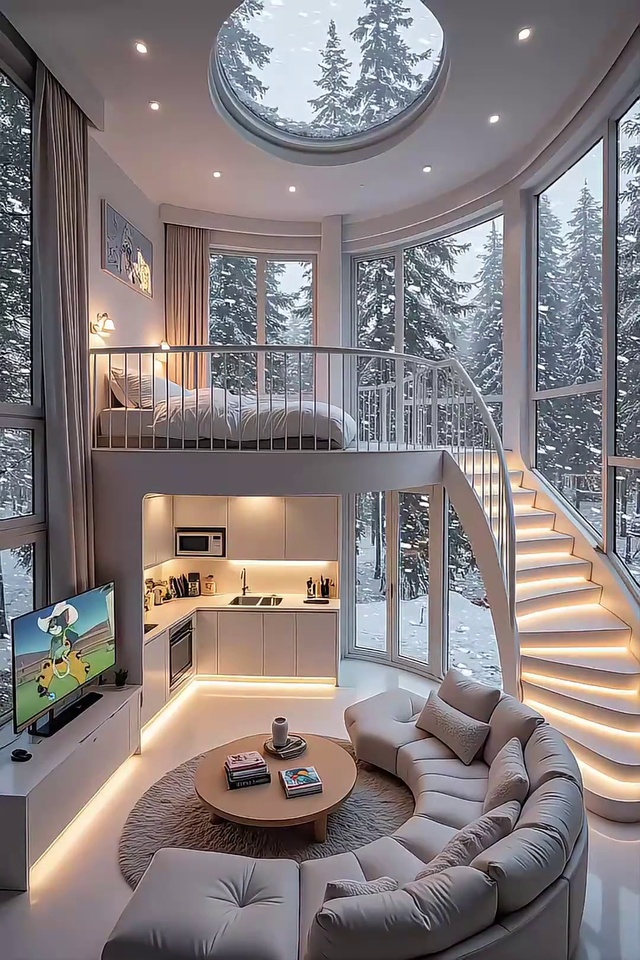雪中小屋