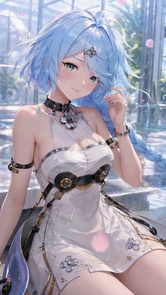 玻璃花房少女
