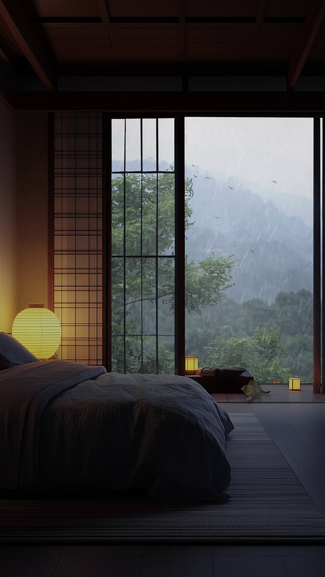 雨天的氛围感