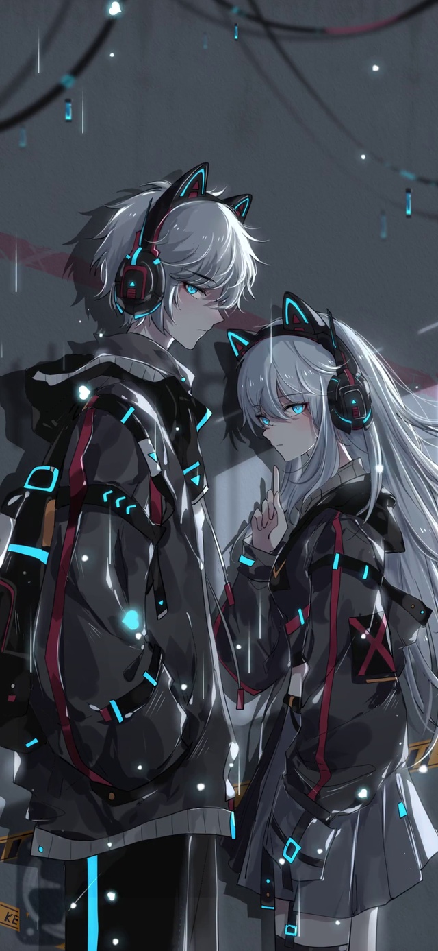 光芒 赛博朋克情侣