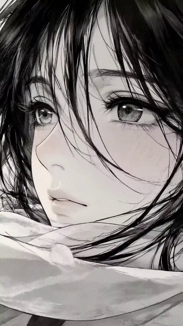 海边樱花少女的凝望