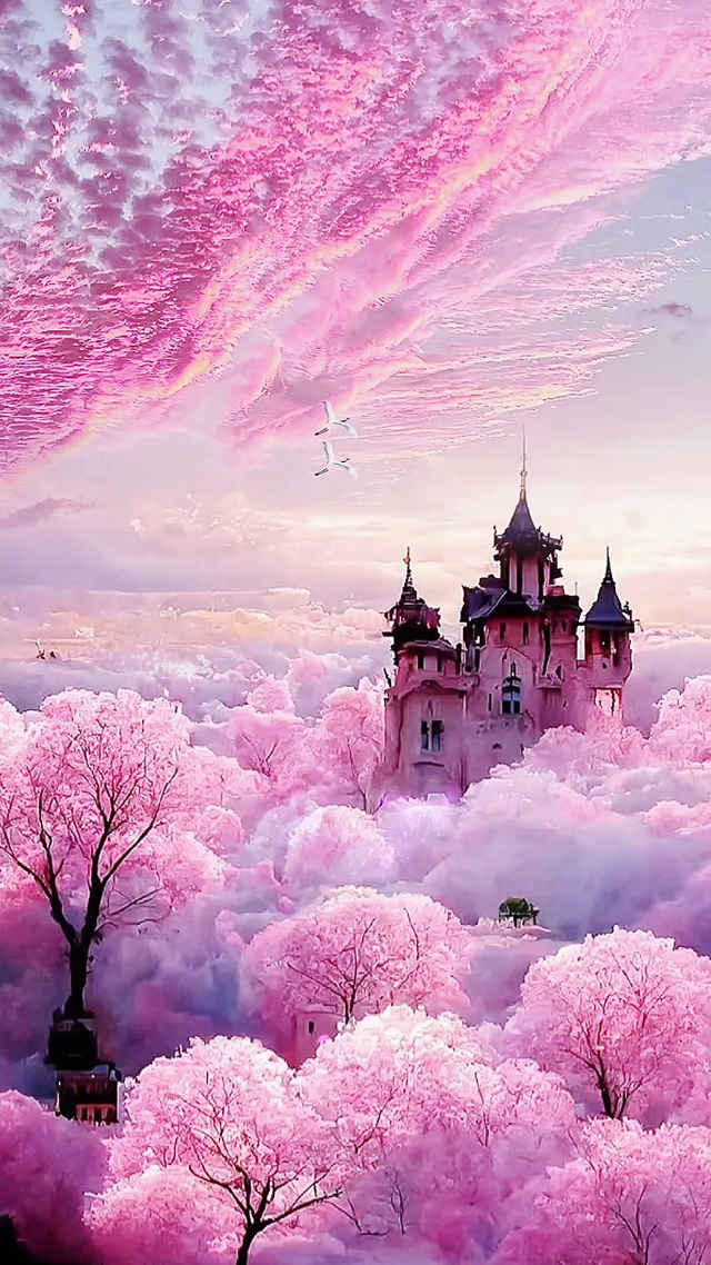 粉色城堡