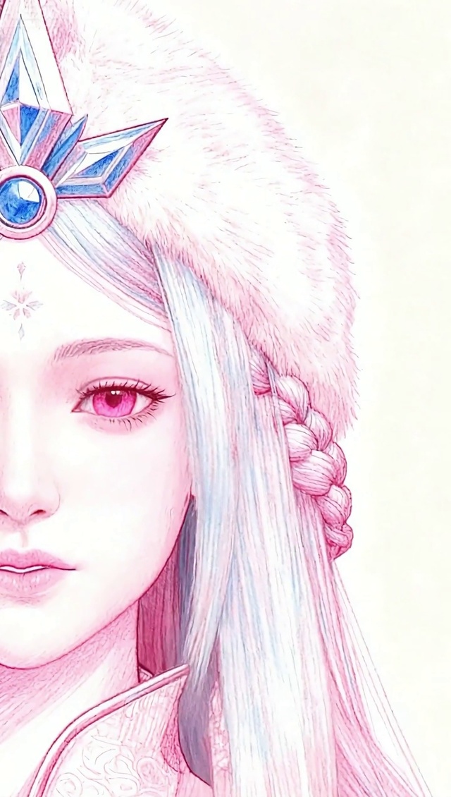 双生彩绘 王昭君