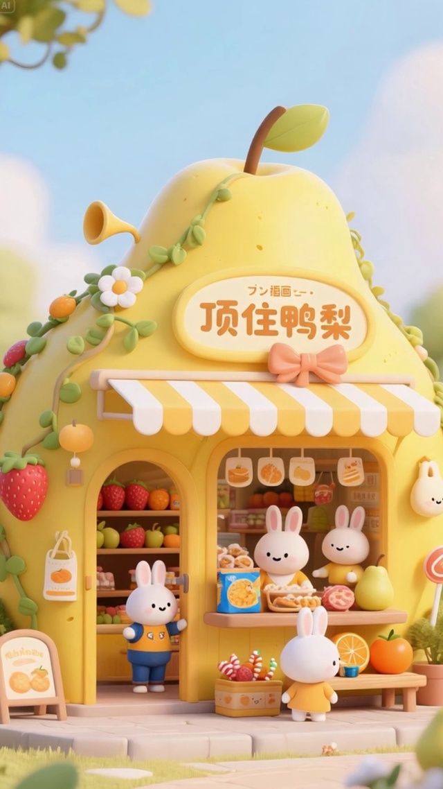 顶住鸭梨