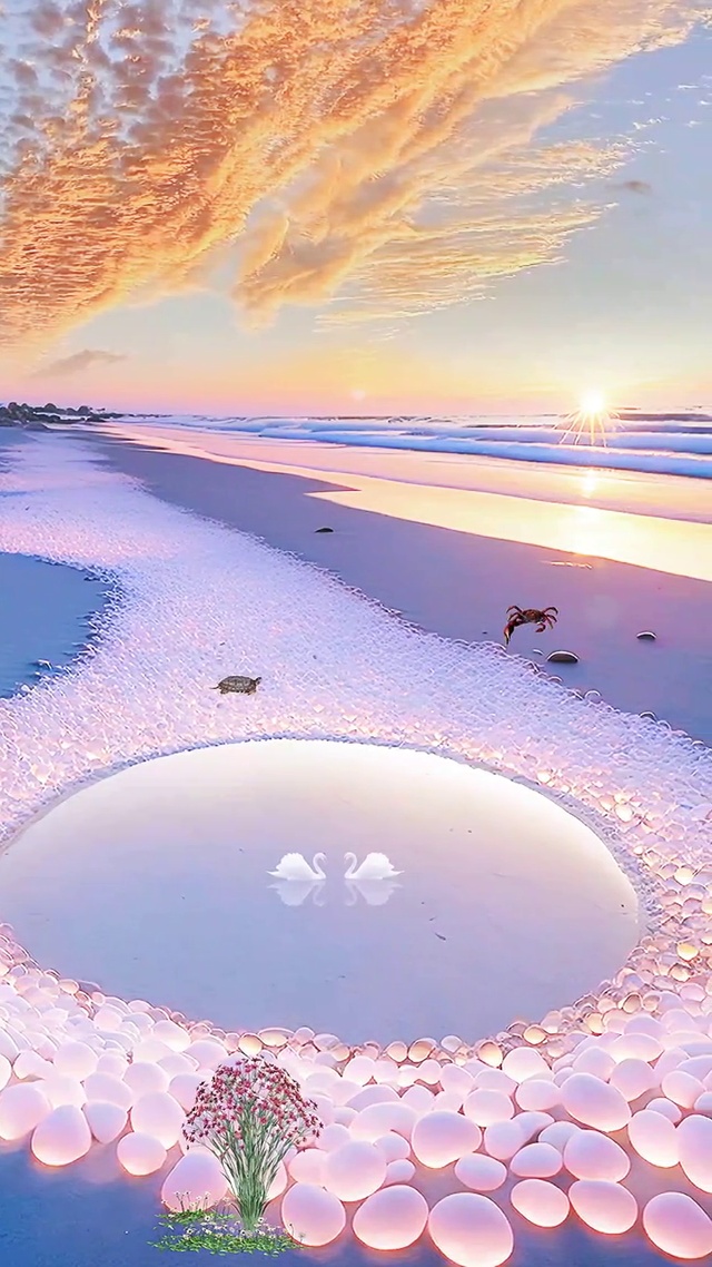 海滩石头