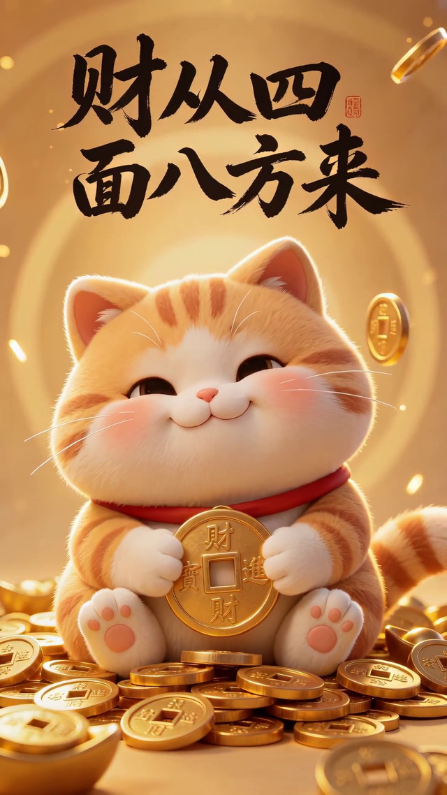 招财小猫