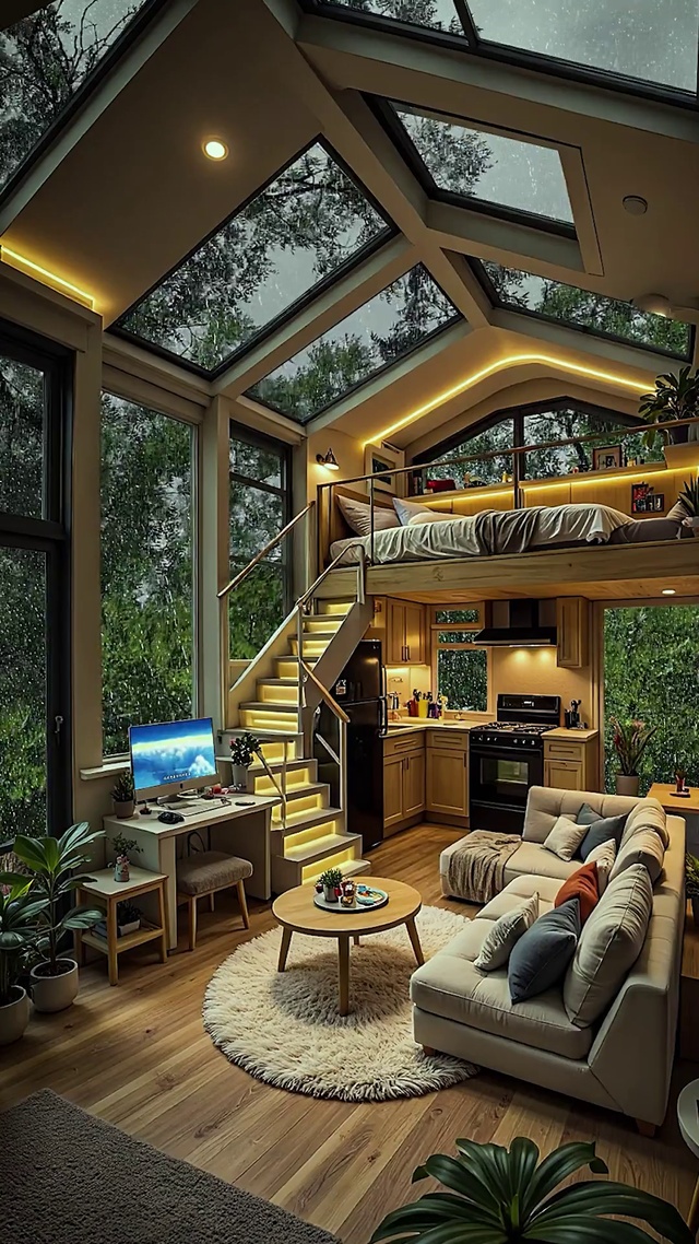 森林中的治愈小屋