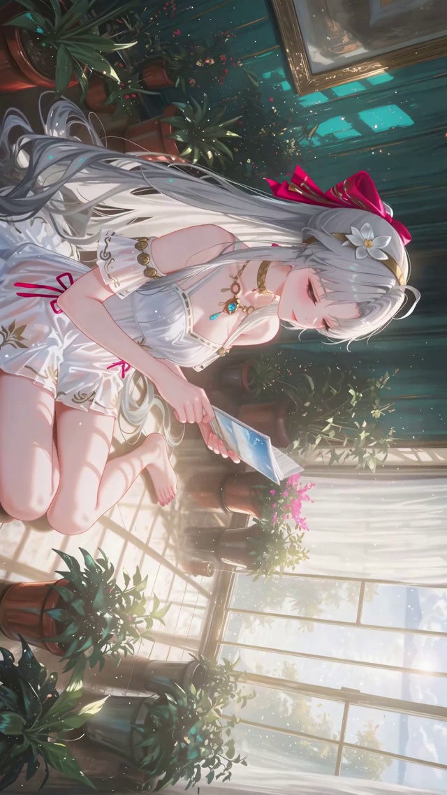 花房清纯少女柯莱塔