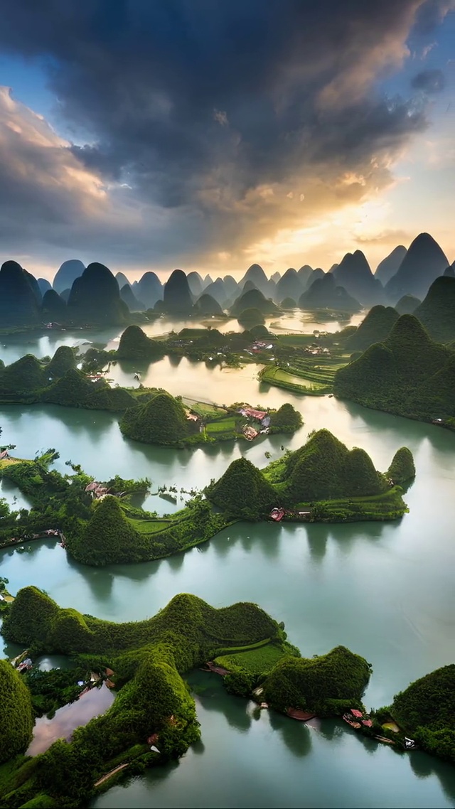 千岛湖泊风景名胜
