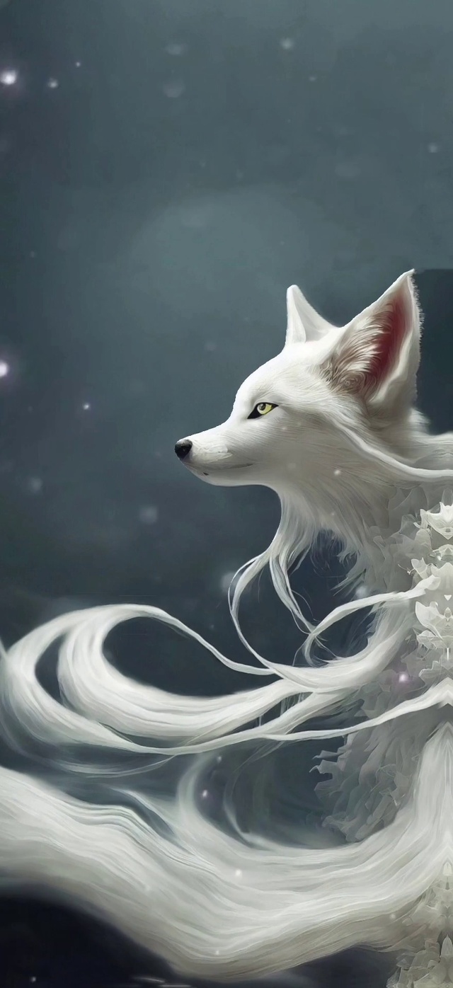 九尾白狐天下吉