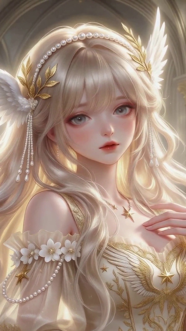 圣堂光之天使少女