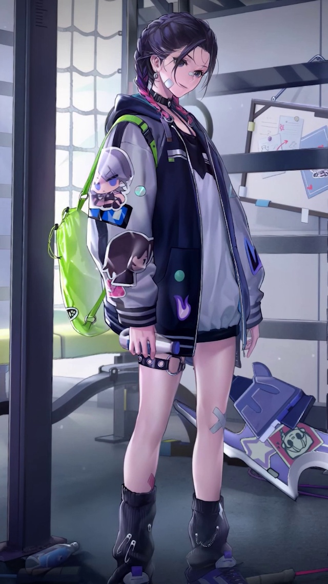 无期迷途健身少女