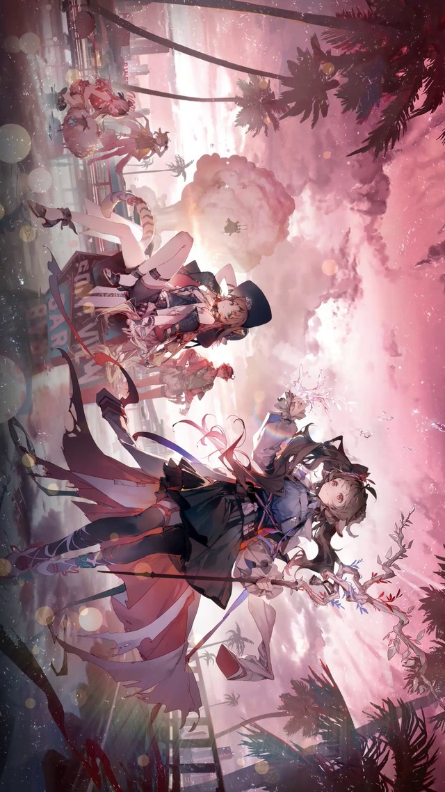 明日方舟火山旅梦夜晚版