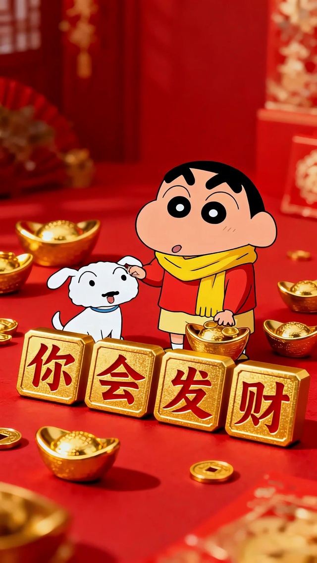 你会发财：蜡笔小新