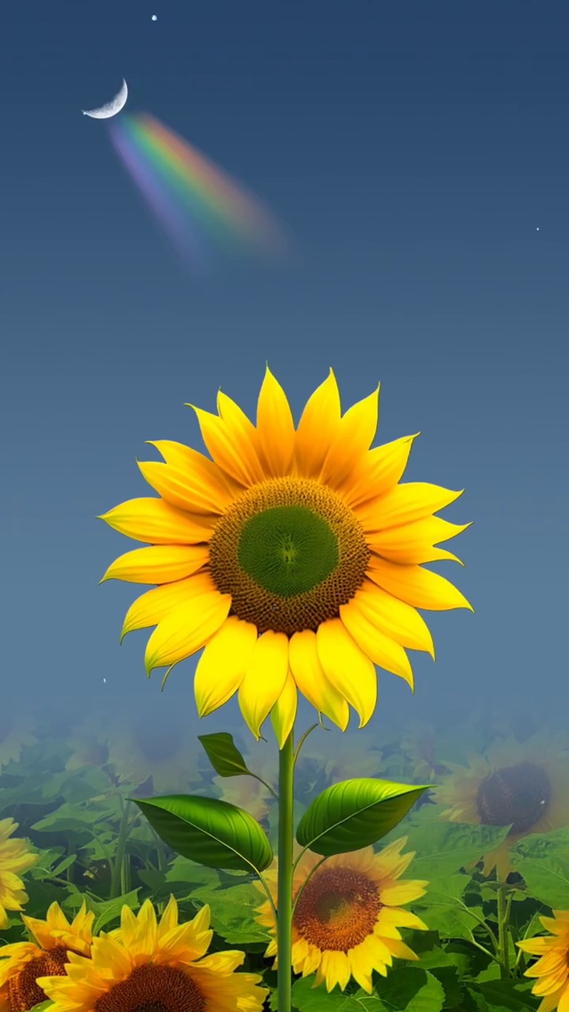 超治愈的向日葵