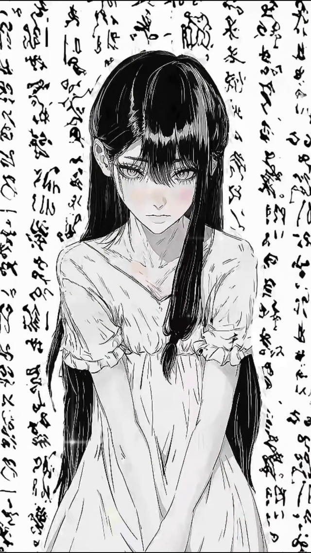 白裙少女（作者：千命门）