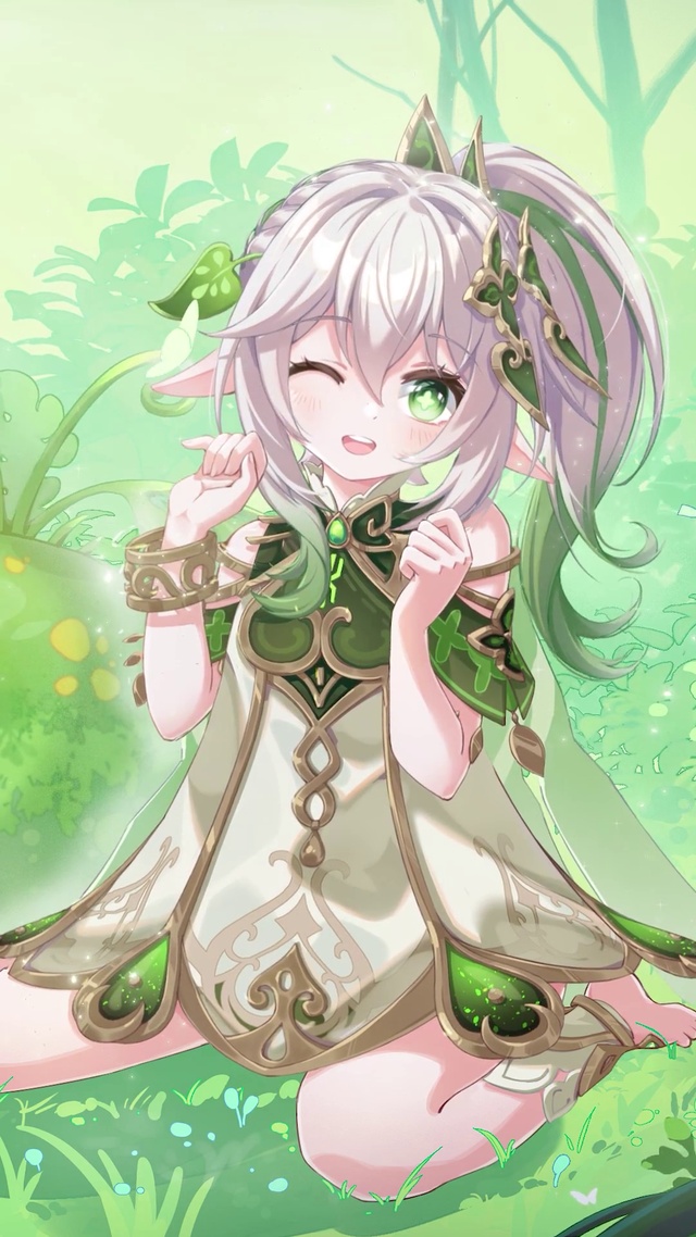 草神纳西达充电动画-画师：萳七